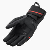 Guanti Summit 4 H2O, un guanto moto con protezione TPU. Colore Nero-Grigio. Di REV'IT!.